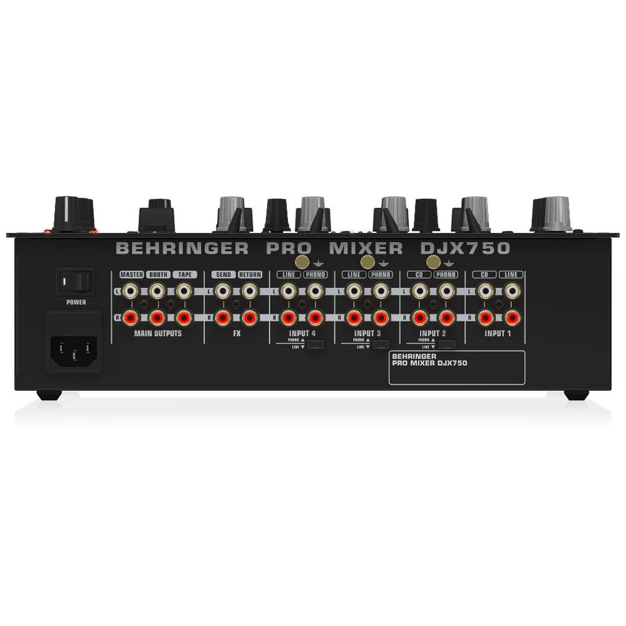 Behringer Pro Mixer DJX750 4-channel DJ Mixer