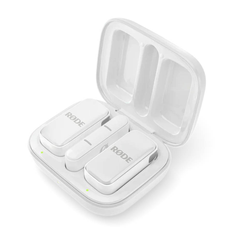 Rode Wireless Micro Dual 2-Person Microphone Kit - USB-C - White