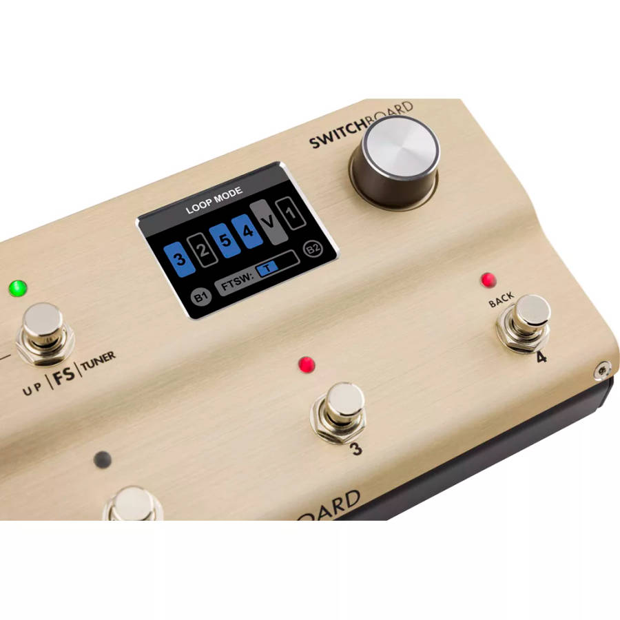 Fender Switchboard Effects Operator Pedals - Gold