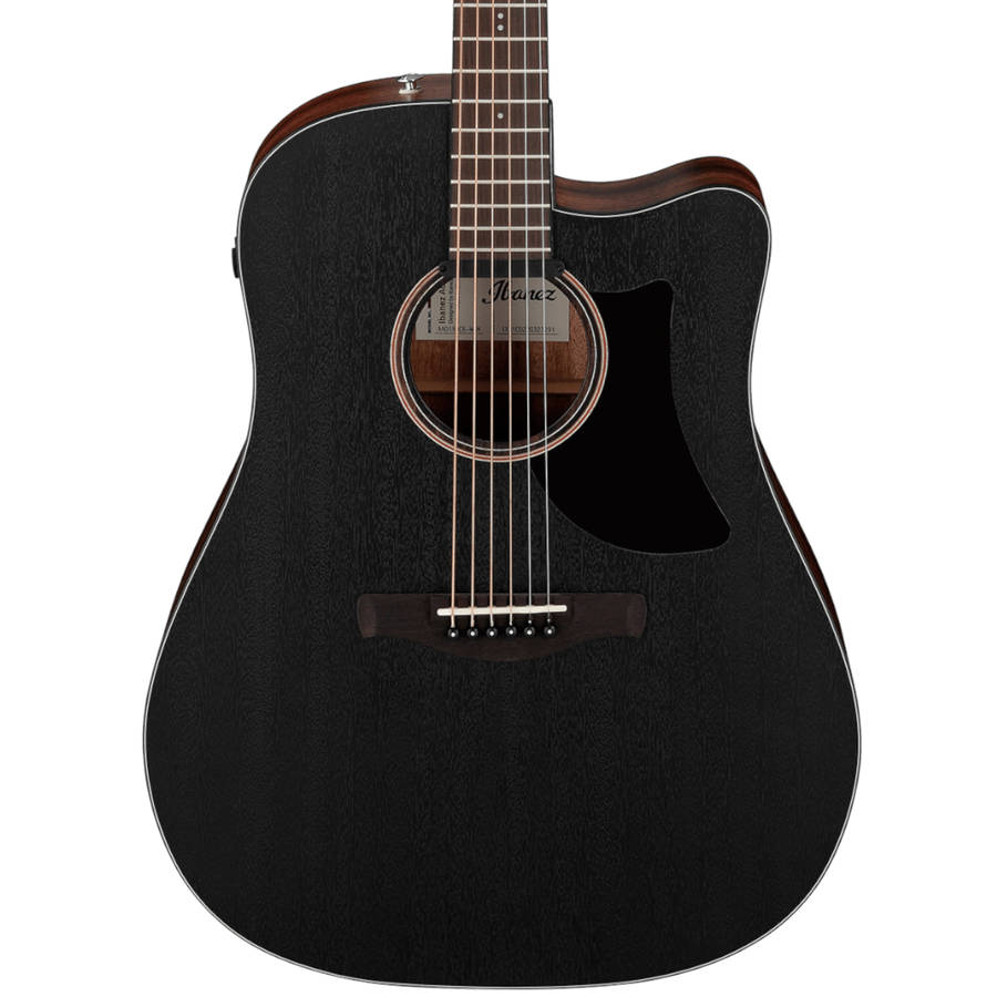 Ibanez AAD190CEWKH Advanced Acoustic-electric Guitar - Weathered Black