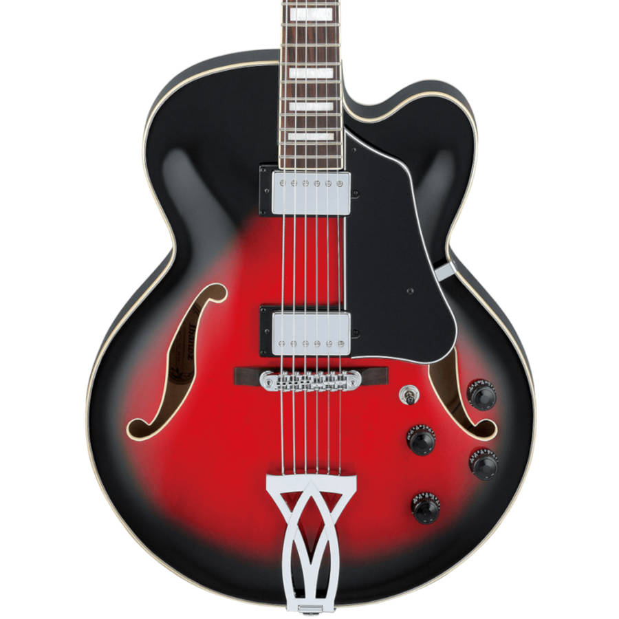 Ibanez Artcore AF75 Hollowbody Electric Guitar - Transparent Red Sunburst