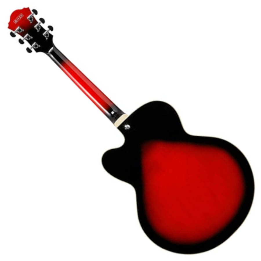 Ibanez Artcore AF75 Hollowbody Electric Guitar - Transparent Red Sunburst