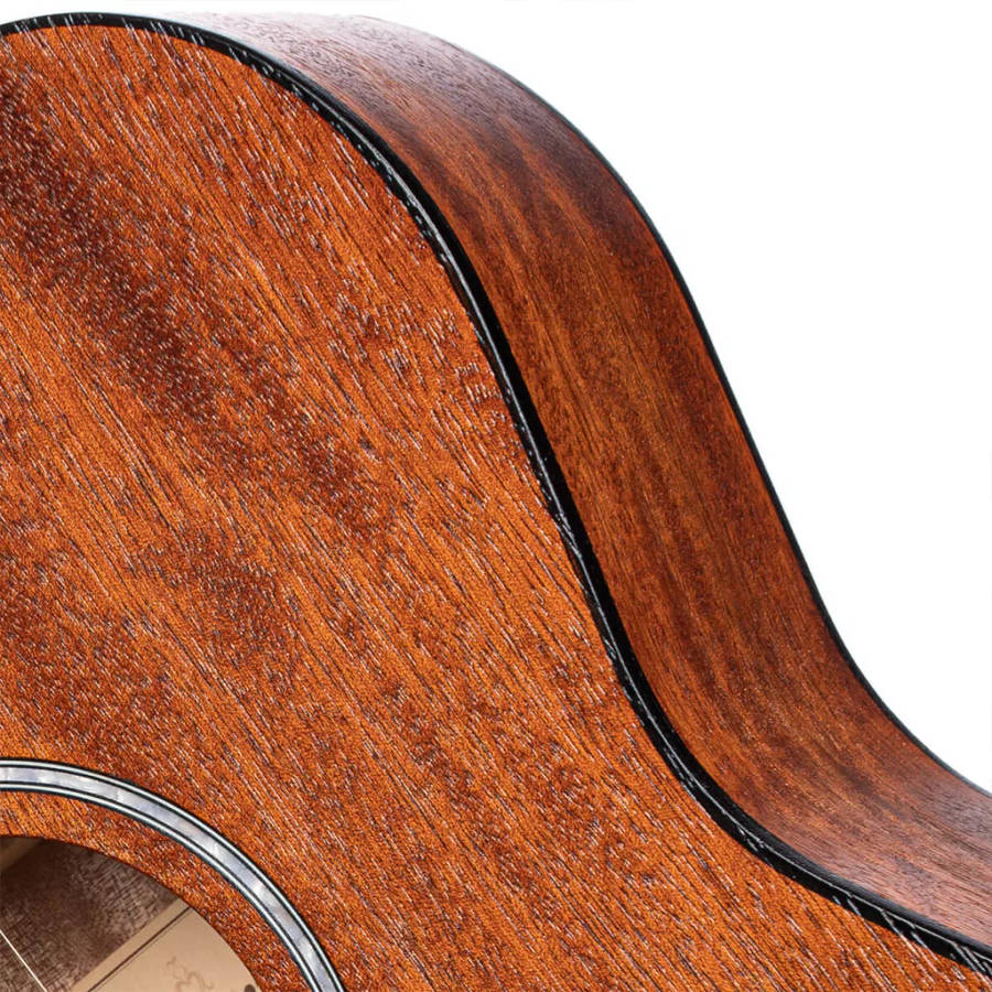 Cort AF510M OP Concert Body Acoustic Guitar - All Mahogany
