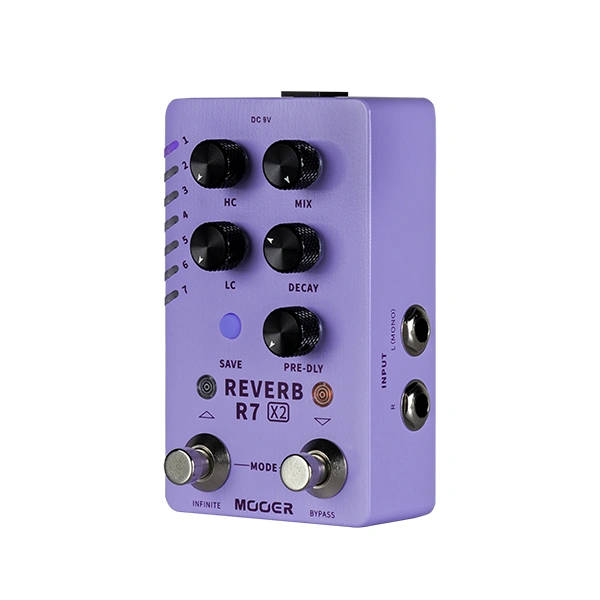 Mooer Audio R7 X2 Reverb Pedal