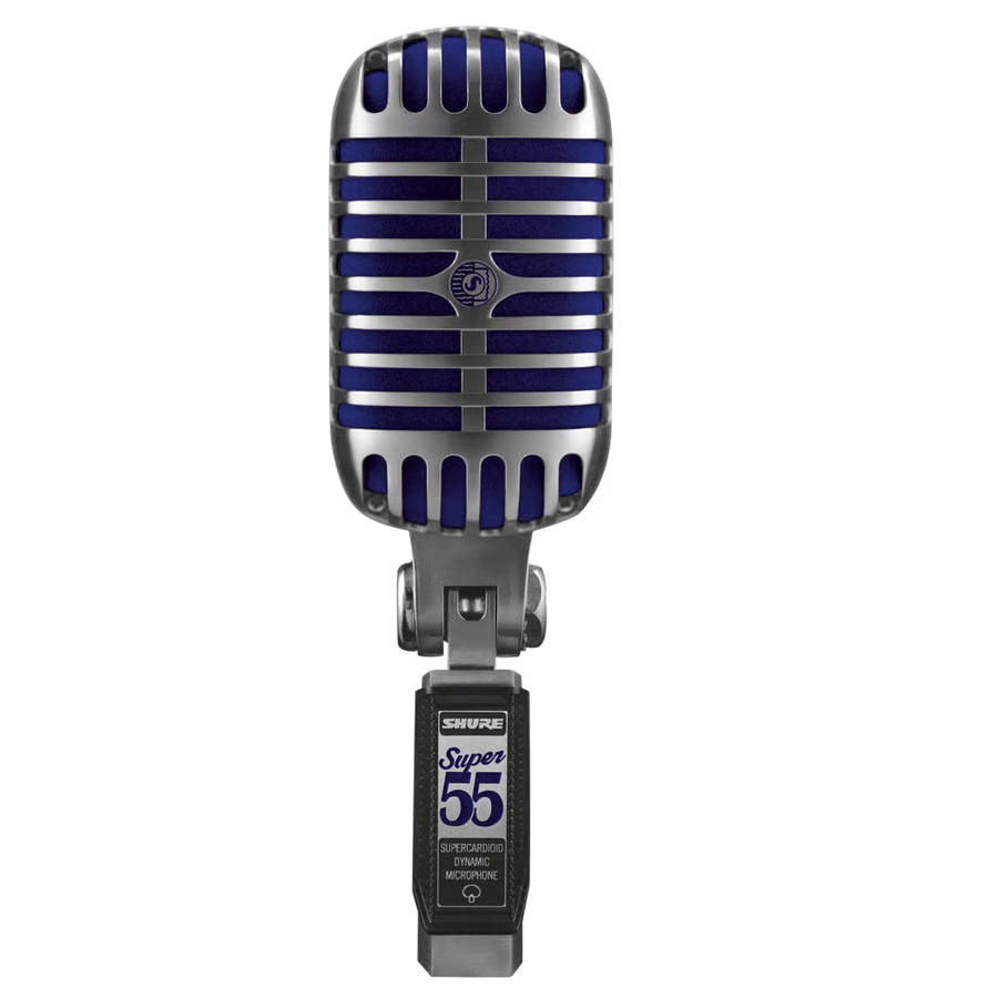 Shure Super 55 Deluxe Supercardioid Dynamic Vocal Microphone