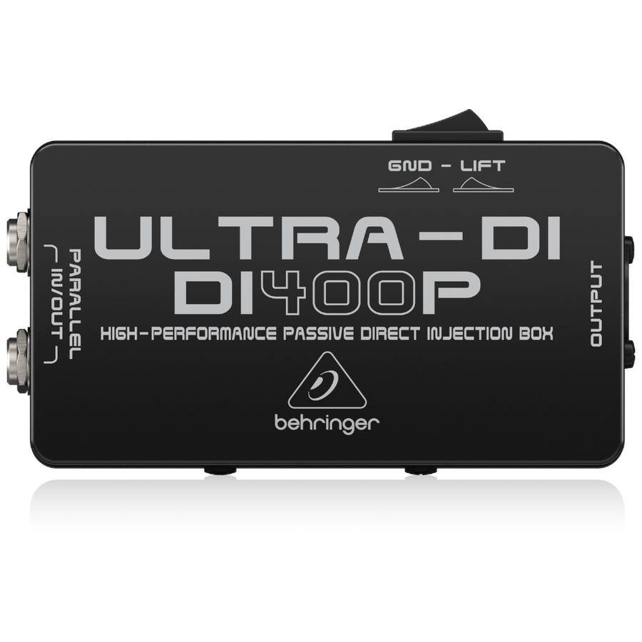 Behringer Ultra-DI DI400P 1-channel Passive Instrument Direct Box