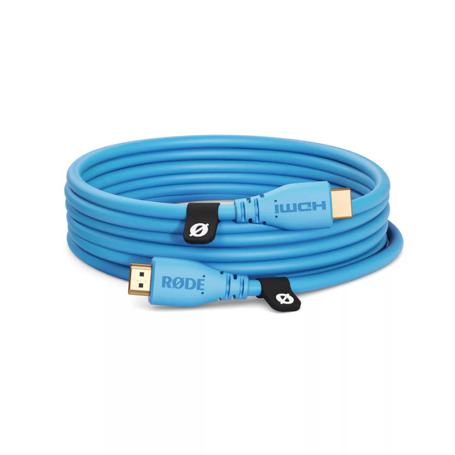 Rode Premium 3-Metre HDMI 2.0 Cable - Blue