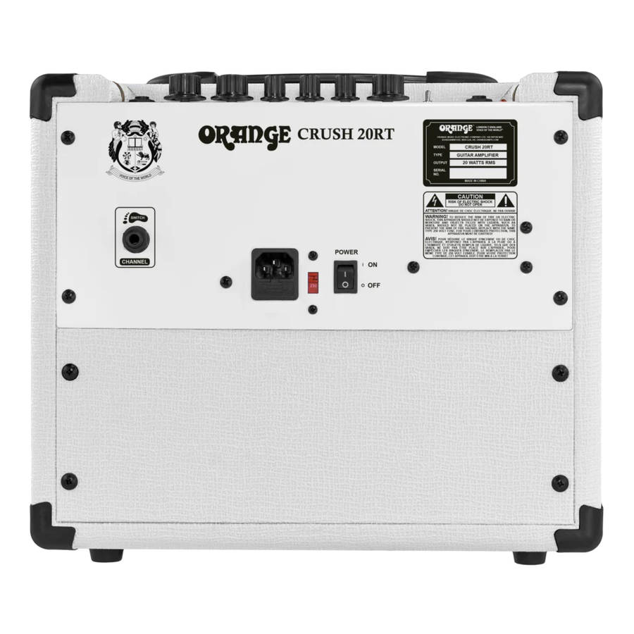 Orange Crush 20RT Limited Edition - Orianthi White