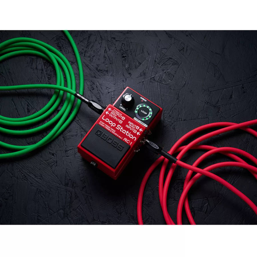 Boss BIC-10A 10-Foot Instrument Cable - Orange