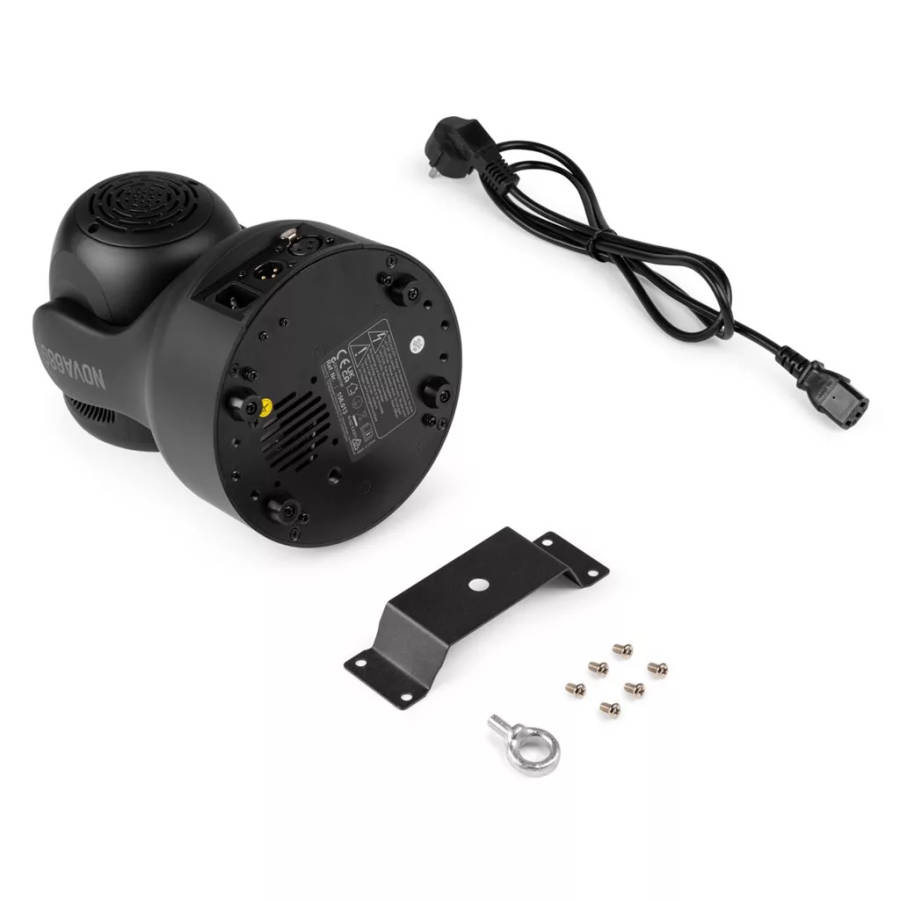 Beamz Nova68G-BK Moving Head Wash Light with 6x 8Watt RGBW LED Gobo - Black
