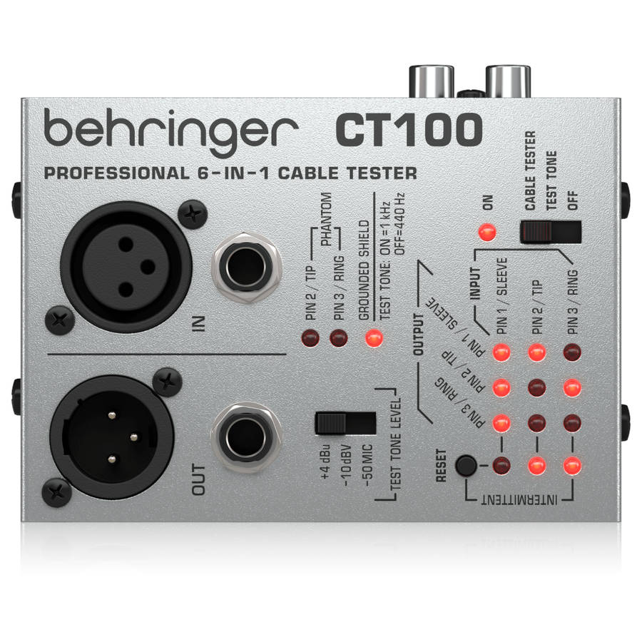 Behringer CT100 6-in-1 Cable Tester