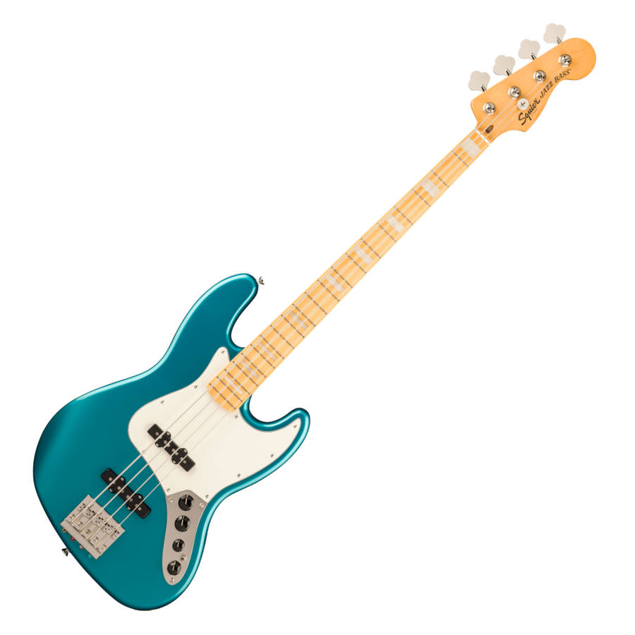 Squier Classic Vibe Active '70s Jazz Bass Guitar - Ocean Turquoise