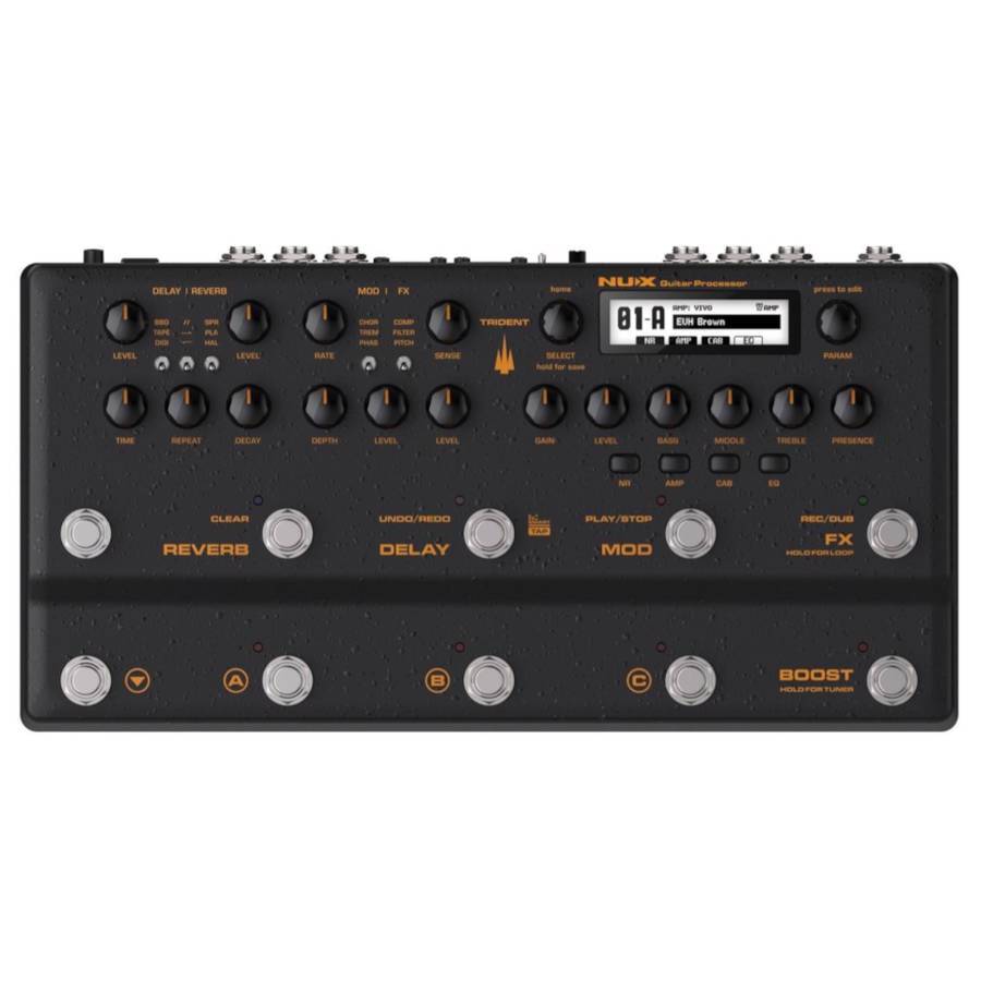 NUX Trident Amp Modeling and Multi-FX Pedal
