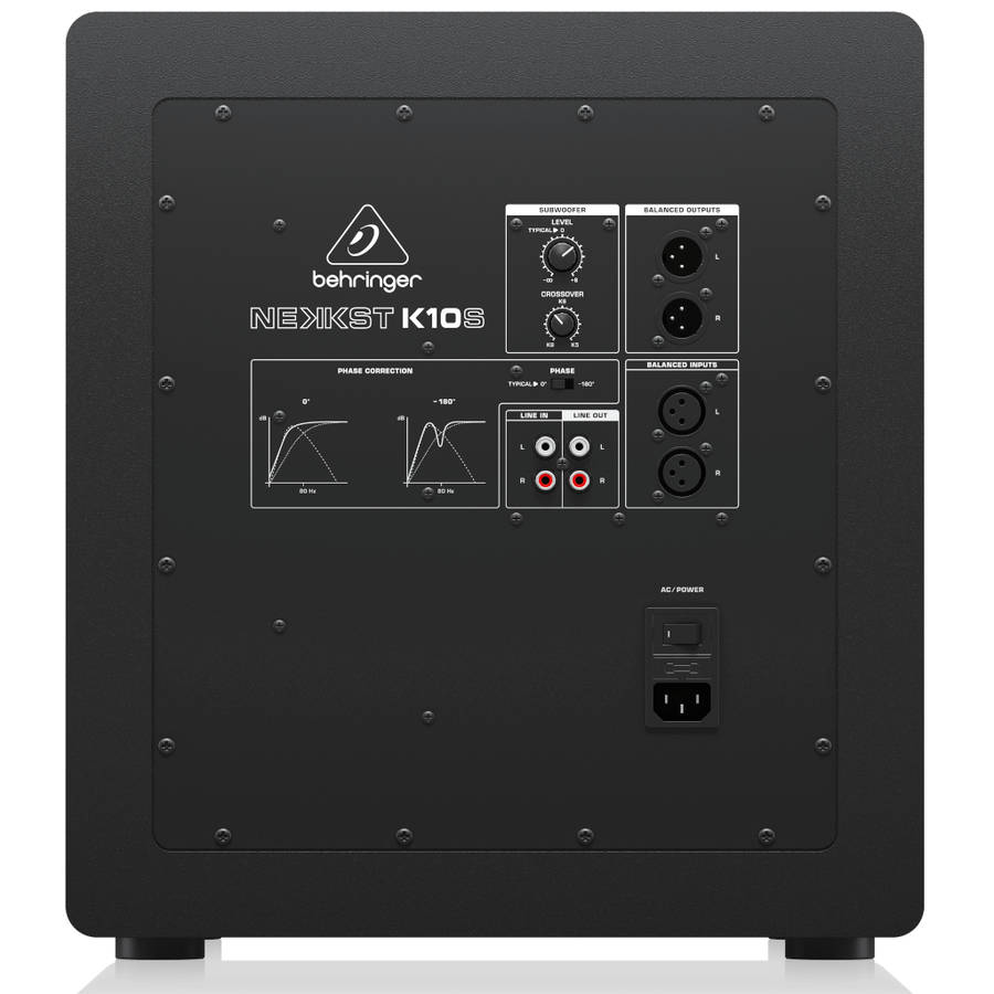 Behringer Nekkst K10S 10 inch Powered Studio Subwoofer