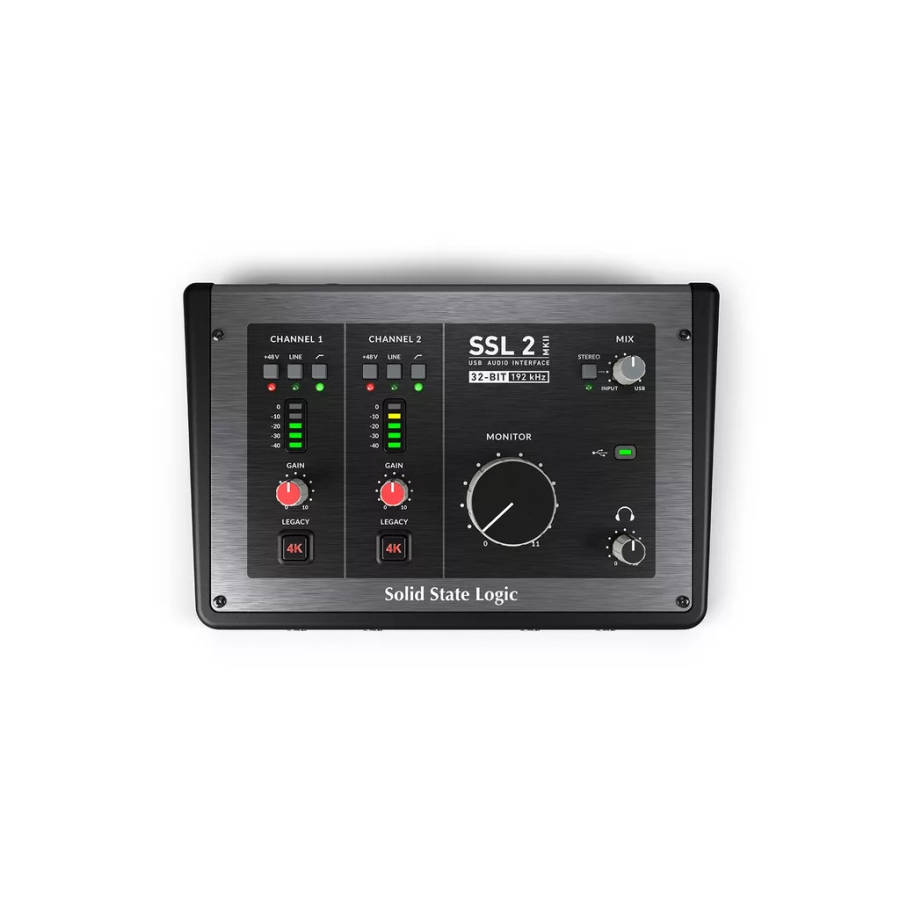 Solid State Logic SSL 2 MKII - 2-in/2-out USB Audio Interface