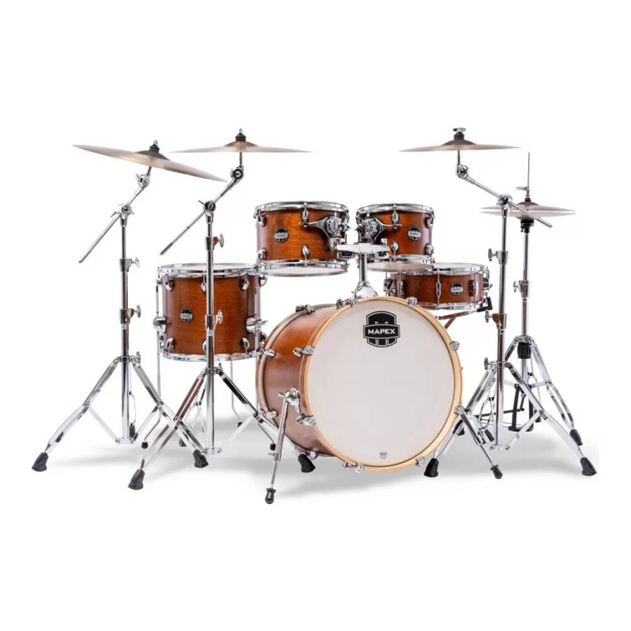 Mapex Mars Maple 5-Piece Fusion Drum Shell Pack - Cortado Satin (Excludes Hardware &amp; Cymbals)