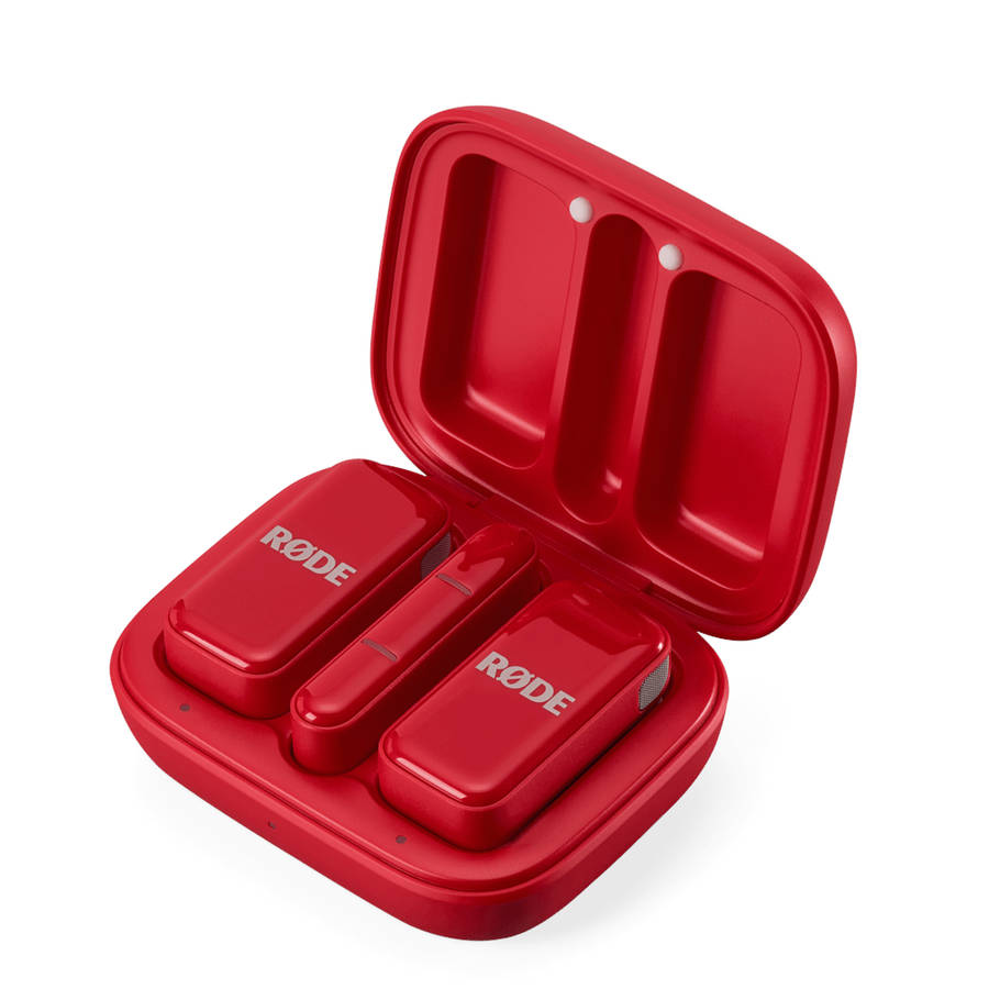 Rode Wireless Micro Microphone Kit - USB-C - Red