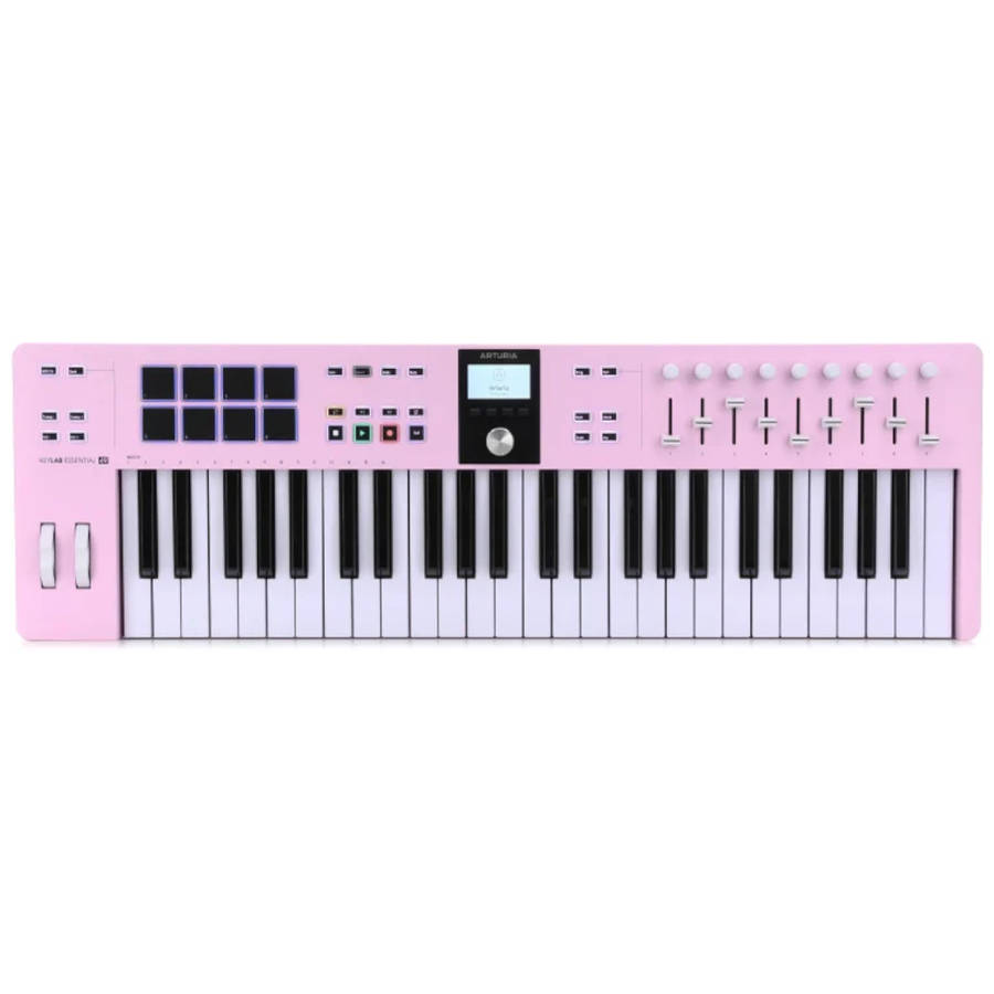 Arturia KeyLab Essential mk3 49-key Keyboard Controller - Rose Quartz