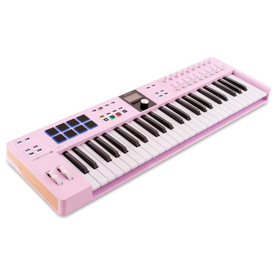 Arturia KeyLab Essential mk3 49-key Keyboard Controller - Rose Quartz