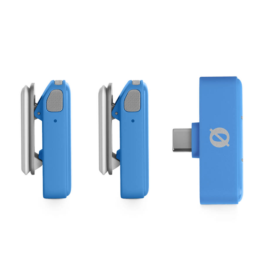 Rode Wireless Micro Microphone Kit - USB-C, Blue