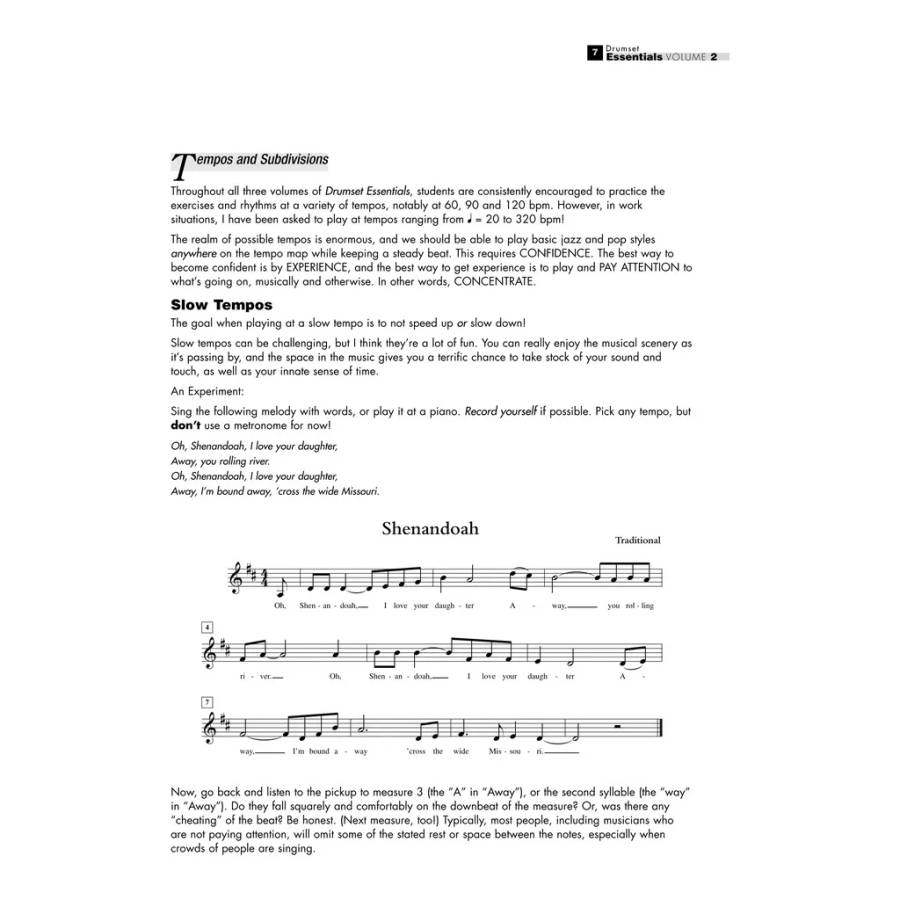 Alfred's Drumset Essentials Volume 2