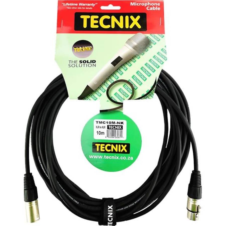 Tecnix 10M XLR Male to XLR Female