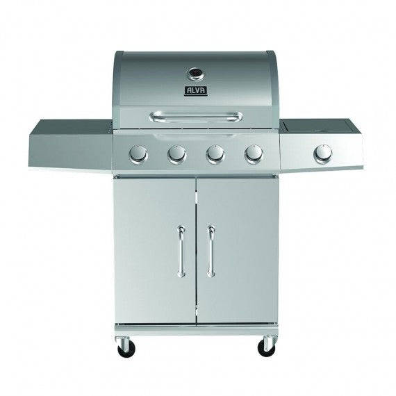 Alva Kalahari 4 Burner S/S Gas GSS4B01