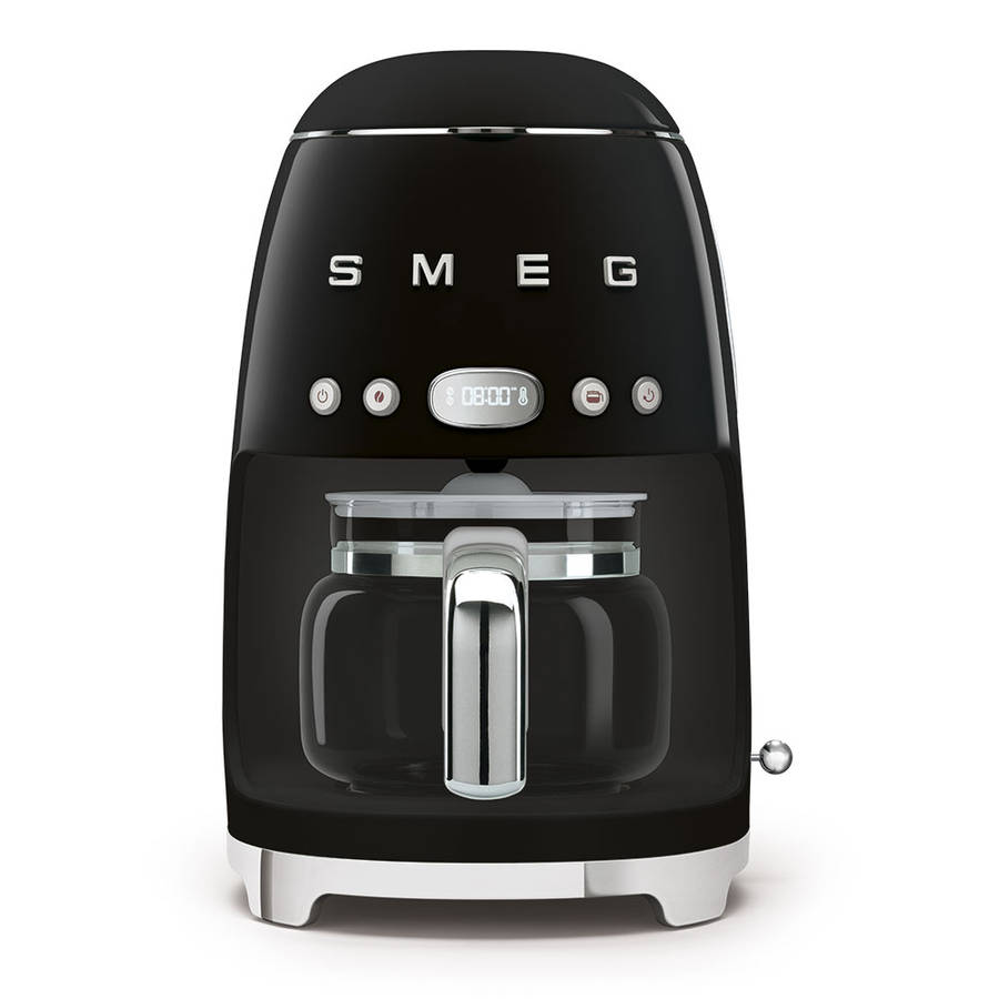 Smeg Black Drip Filter Coffee Machine - Black