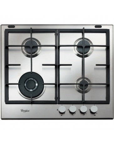 Whirlpool 60cm Stainless Steel Gas Hob - GMA6422/IX
