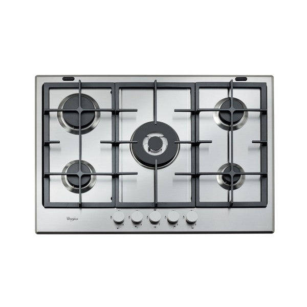 Whirlpool 75cm Stainless Steel Gas Hob - GMA7522IX