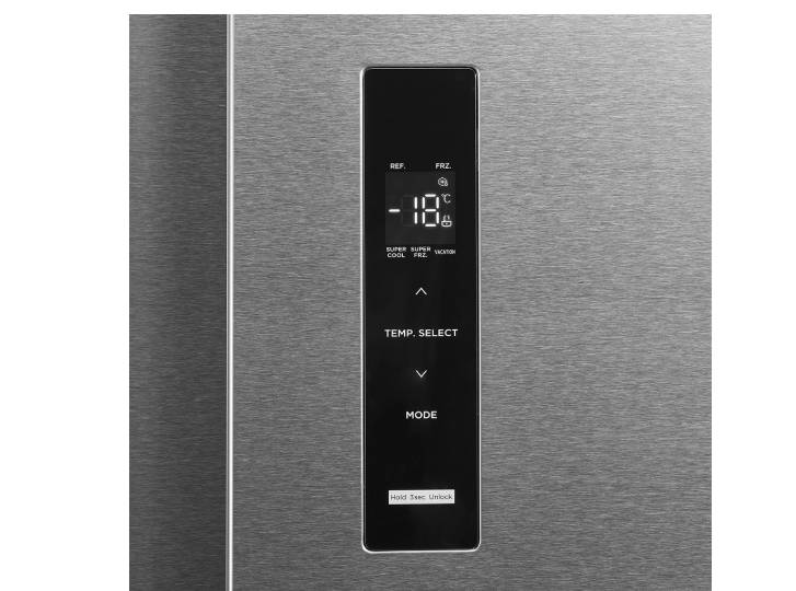 Midea 513L Inverter Side by Side Freezer Fridge Stainless Steel A+