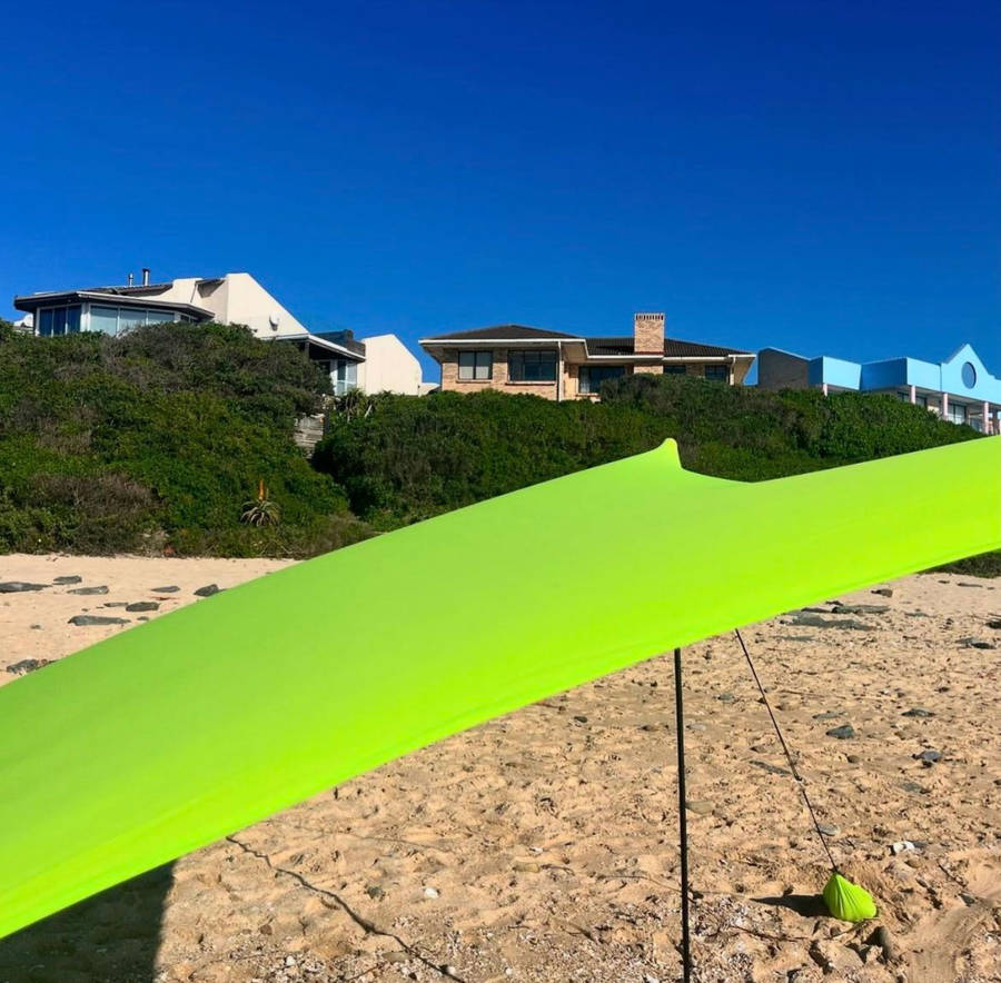 Neon Green & Navy