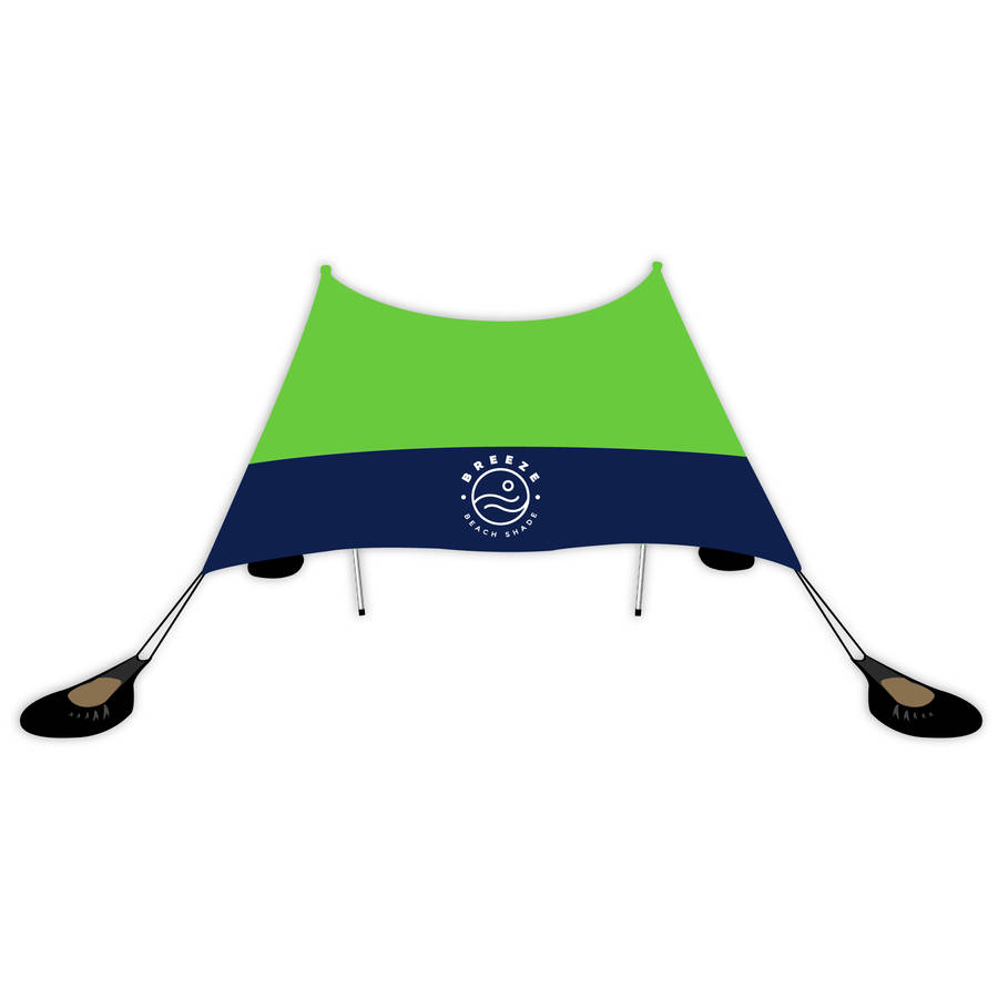 Neon Green & Navy