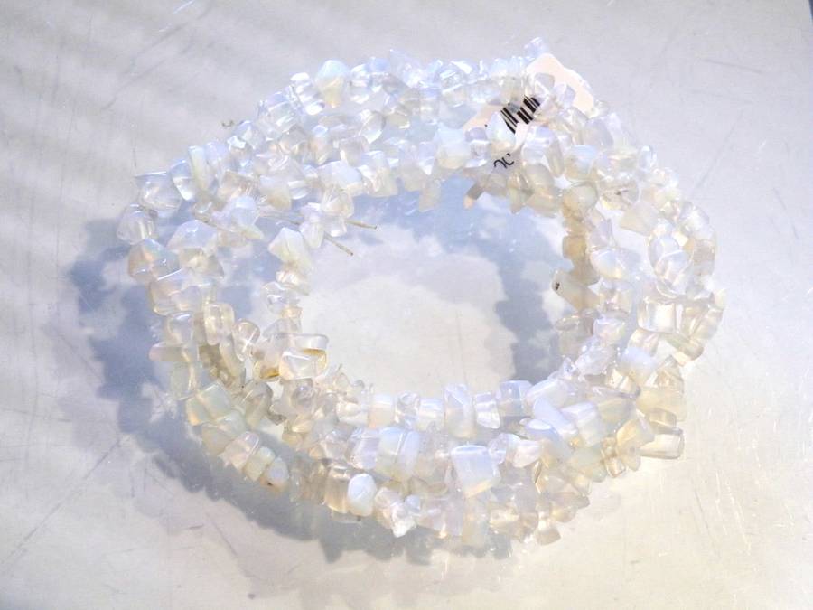 Opalite chip string, 80cm