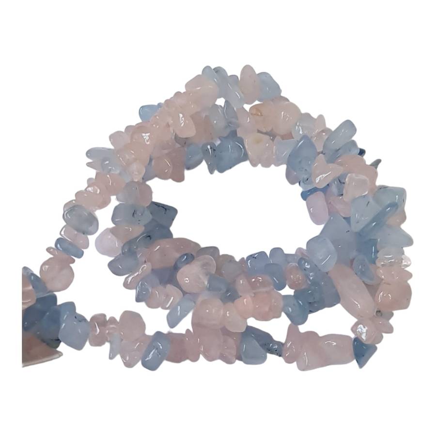 Beryl chip string, 40cm