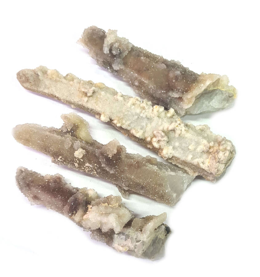 Quartz fingers from Boekenhouthoek, 4-11cm