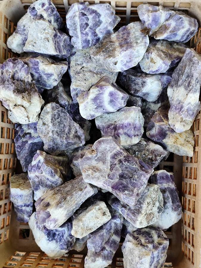 Rough Zebra Amethyst 8-12cm