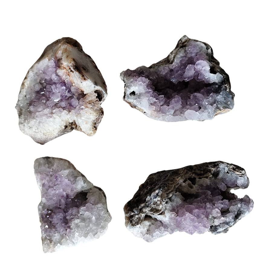 Amethyst drusy cluster, Mozambique