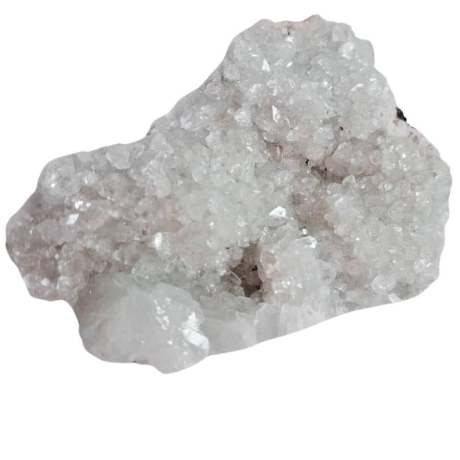 Apophylite with Stilbite, India (9.1 x 13.3 x 7cm)