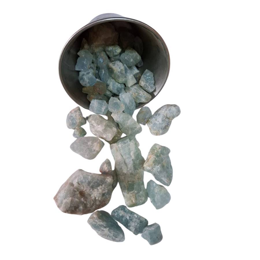 Aquamarine rough, fill cup for 0.36kg