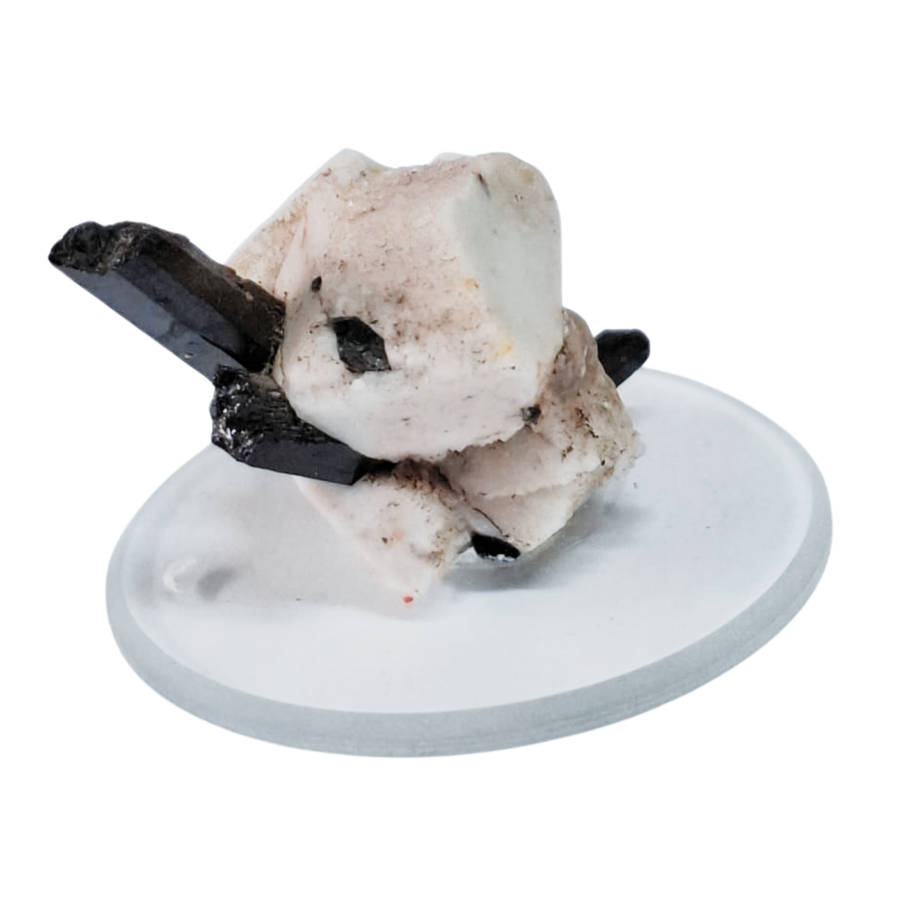 Quartz, aegerine and feldspar, Zomba Malawe, 1.9 x 1.5 x 2.3cm
