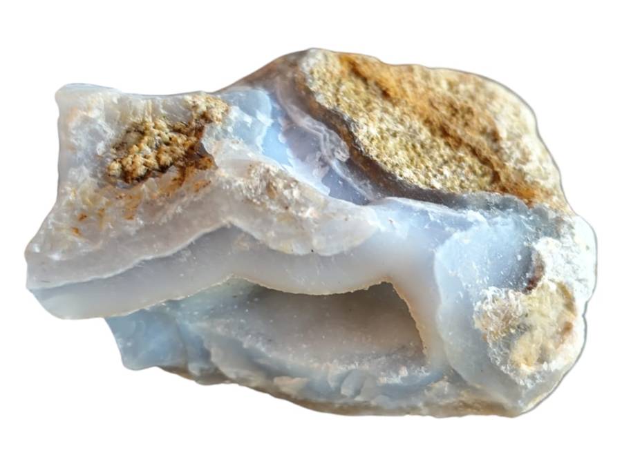 Assorted Blue lace agate pieces, Malawi, 0.034-0.21kgs