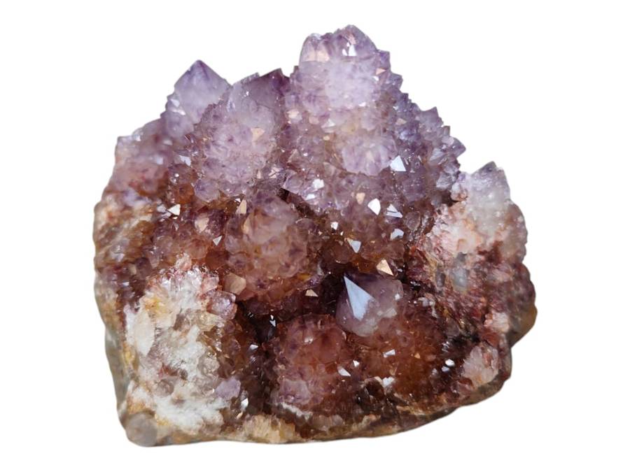 Boekenhouthoek Amethyst and quartz cluster, 16 x 10.7 x 13cm, 2.02kg