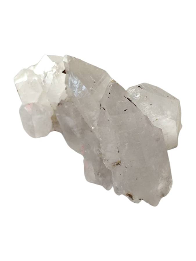 Quartz cluster with a couple of double terminated points, Ceres in Western Cape, 4.1 x 2.2 x 2cm