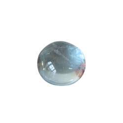 Aquamarine cabochon stone, Round, 1-1.4ct