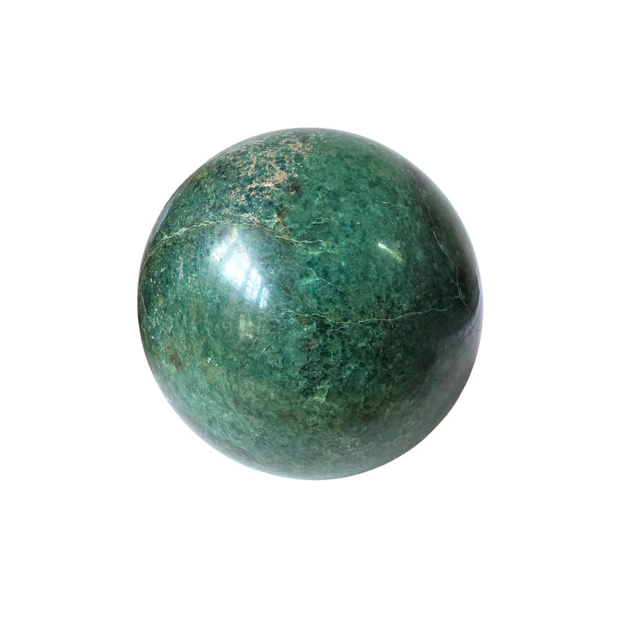 Verdite Sphere, 11.5cm (Roughly the size of Large Grapefruit)