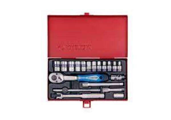 KING TONY SOCKET SET 19PC 1/4 4 13MM 12P | 2021MR