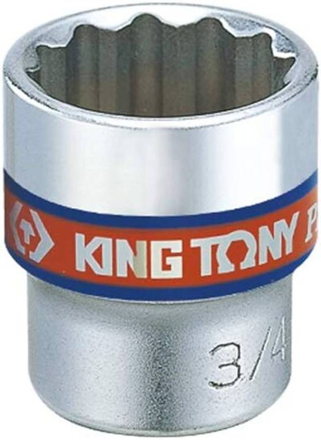 KING TONY SOCKET STANDARD 3/8 X 7/8 12P | 333028S