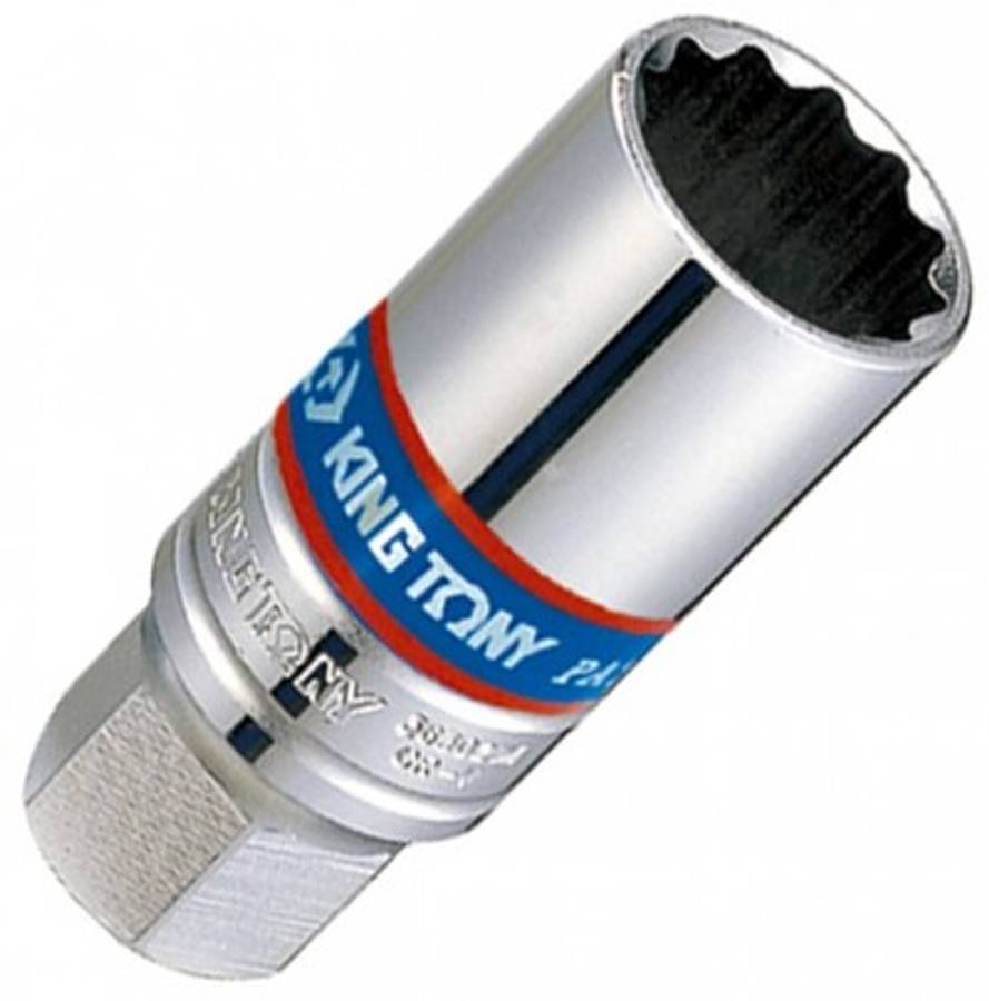 KING TONY SOCKET SPARK PLUG RUBBER 3/8 X 18MM | 36B018