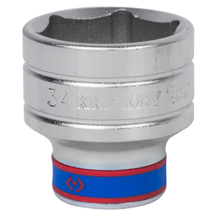 KING TONY SOCKET STANDARD 1/2 X 34MM 12P | 433034M